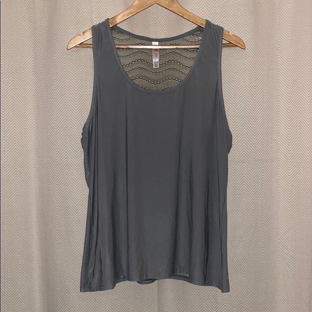 - Gilligan & Omaley - Green Sleepwear Tank Top, XL